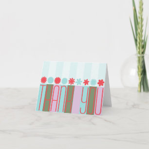 Retro Thank You Card