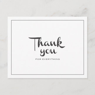 Retro Thank You Double-Sided
