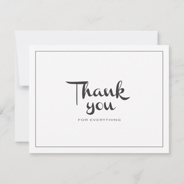 Retro Thank You Double-Sided (Front)