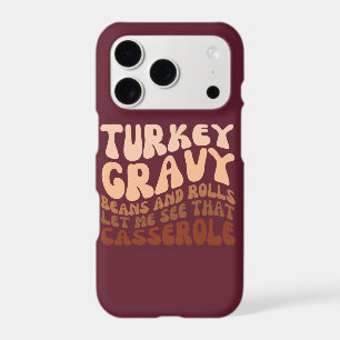 Retro Thanksgiving Turkey Gravy Beans And Rolls 