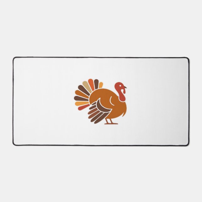 Retro Thanksgiving Turquie - Automne Harvest Desig (Recto)