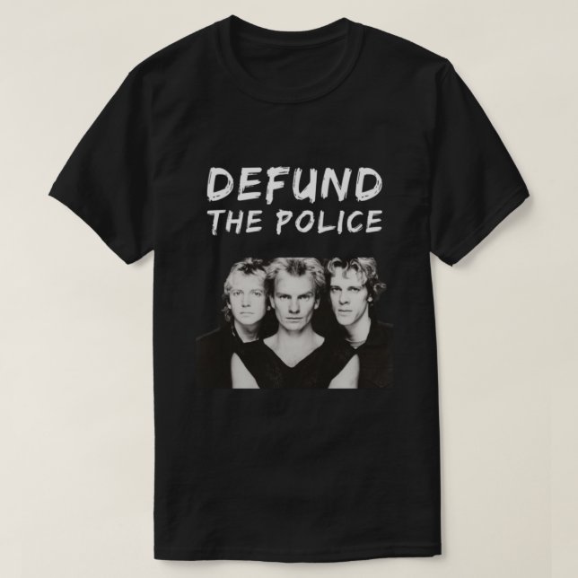 Retro The Police Band Rock Gift For Fans T-Shirt (Design Front)