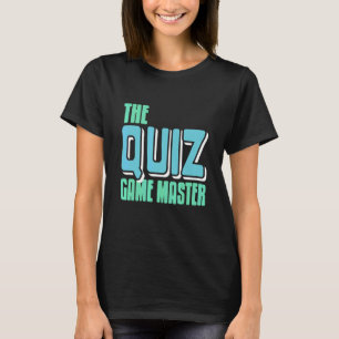 Retro The Quiz Game Master Awesome Present T-Shirt