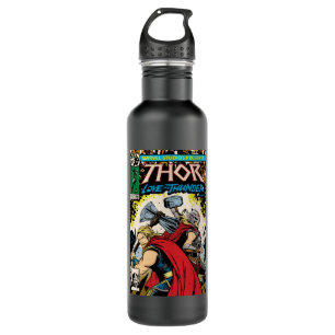 Retro Thor: Love and Thunder Comic Cover Homage 710 Ml Water Bottle