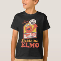 Retro Tickle Me Elmo Waving Graphic