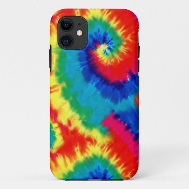 Retro Tie-dye iPhone 5 Barely There Universal Case (Back)