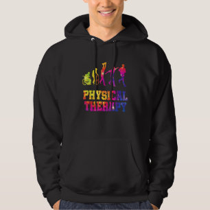 Retro Tie Dye Physical Therapy Evolution  PT Thera Hoodie