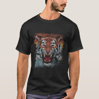 Retro Tiger T Shirt