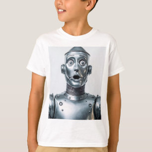 Retro Tin Man Steampunk Armor T-Shirt