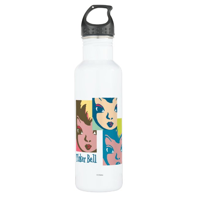Retro Tinker Bell 1 710 Ml Water Bottle (Front)