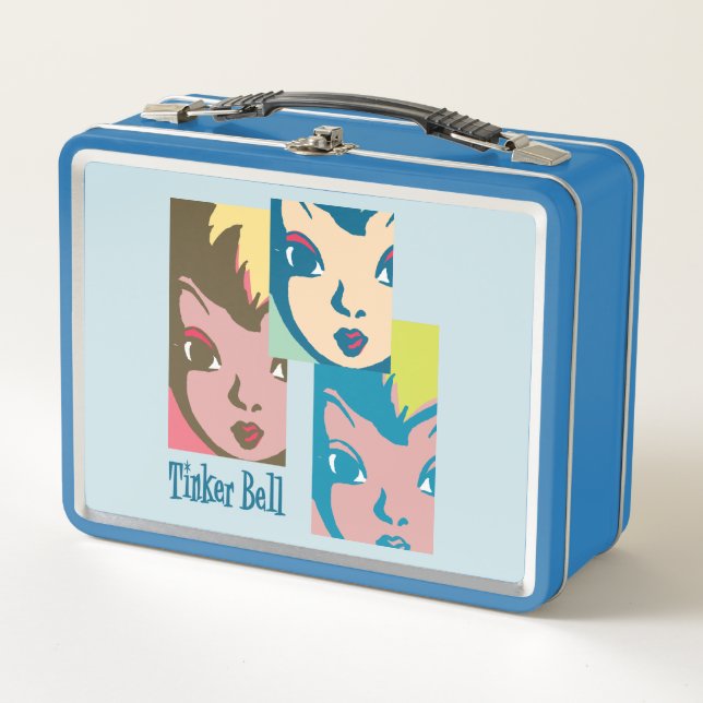 Retro Tinker Bell 1 Metal Lunch Box (Front)