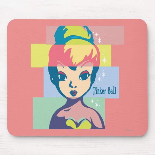 Retro Tinker Bell 2 Mouse Pad (Front)