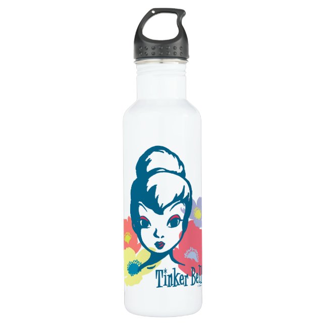 Retro Tinker Bell 3 710 Ml Water Bottle (Front)