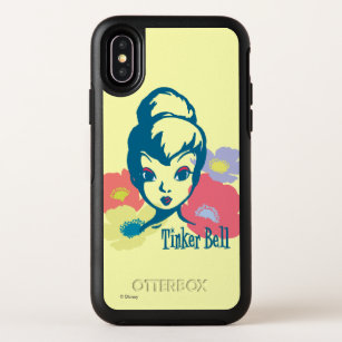 Retro Tinker Bell 3 OtterBox Symmetry iPhone X Case