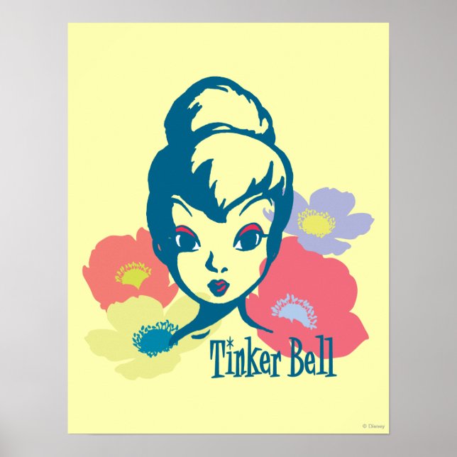 Retro Tinker Bell 3 Poster (Front)