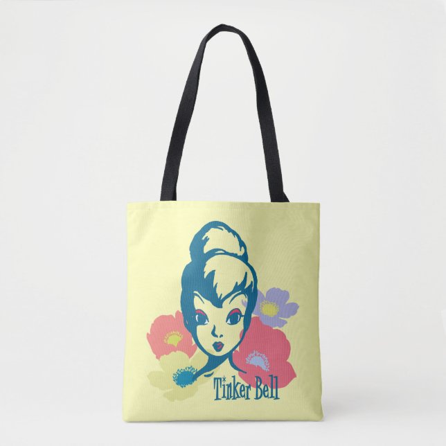 Retro Tinker Bell 3 Tote Bag (Front)