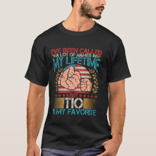 Retro Tio Is My Favourite Name Tee Fathers Day Fun