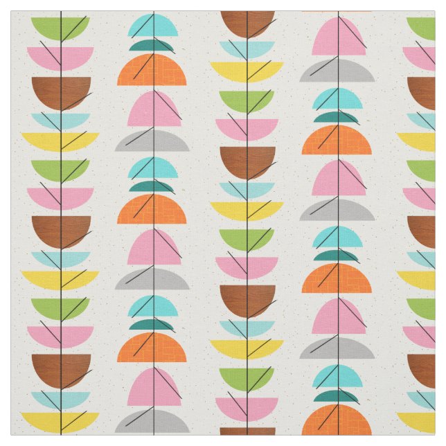 Rétro tissu coloré de nids (Échantillon)