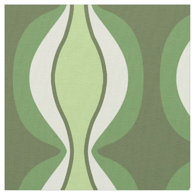 Rétro tissu vert de mission (Fermer)