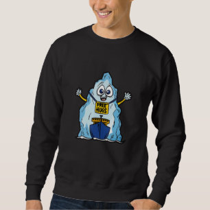 Retro Titanic Iceberg 1912 For Boys Love Ships Sweatshirt