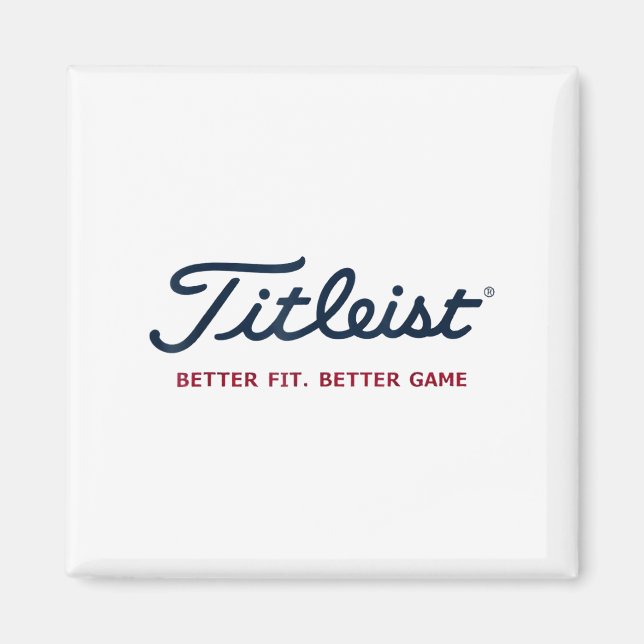 Retro Titleis-t Better Fit Better Game  Magnet (Front)