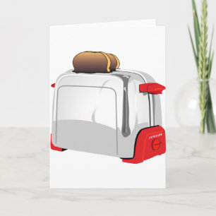 Retro Toaster Card