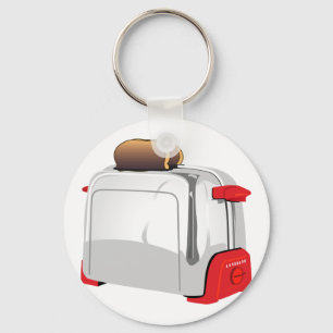 Retro Toaster Keychain