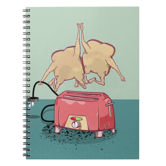 Retro Toaster Notebook (Front)
