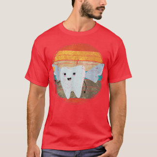 Retro Tooth Fairy Dental Assistant T-Shirt