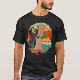 Retro Toucan  Exotic Bird Animal Tropical Toucan T-Shirt
