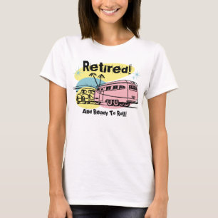 Retro Trailer Retired T-Shirt