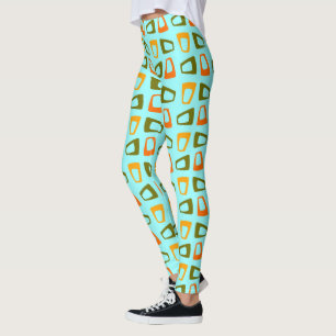 Retro Trapezoids Leggings