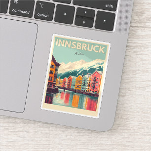 Retro travel Innsbruck Tyrol - Austrian alps gifts