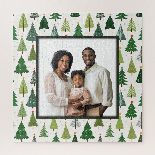 Retro Trees Jigsaw Puzzle (Vertical)