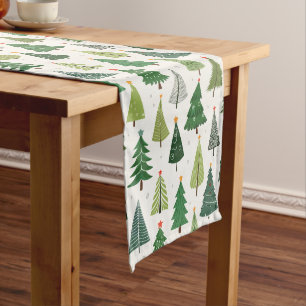 Retro Trees Medium Table Runner