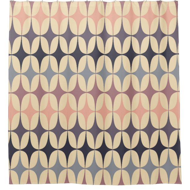 Retro Triangles Abstract Geometric Pattern (Front)