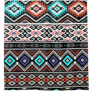Retro Tribal Navajo: Geometric Seamless.