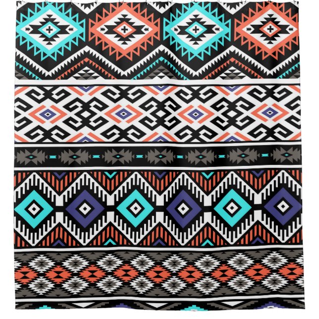 Retro Tribal Navajo: Geometric Seamless. (Front)