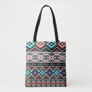 Retro Tribal Navajo: Geometric Seamless. Tote Bag
