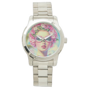 Retro Tropical Beauty Watch