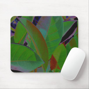 Retro Tropical Fabric Mouse Pad
