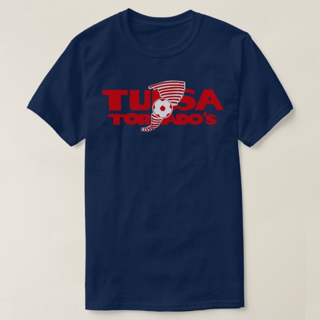 Retro Tulsa Tornados 1985 T-Shirt (Design Front)