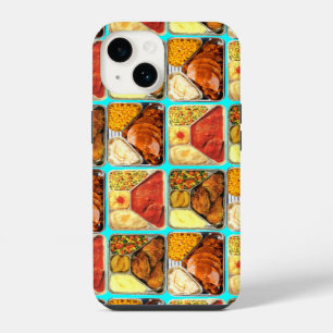 Retro TV Dinner Trays iPhone 14 Case
