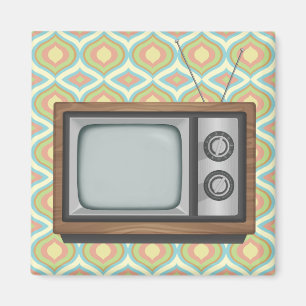 Retro TV Magnet