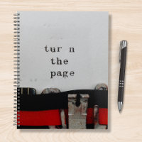 Rétro Typewriter "Tourner La Page"