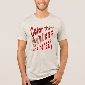 Retro Typography Inspirational Tri-Blend Shirt