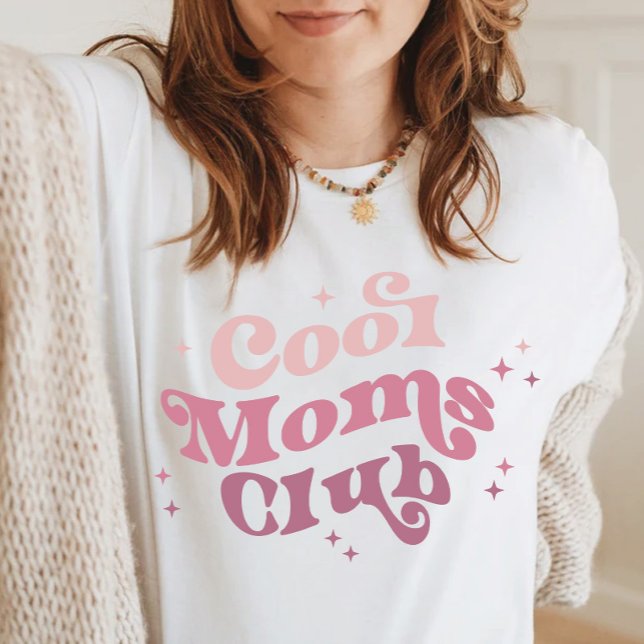 Retro typography mom mama gift mother colourful fu T-Shirt (Creator Uploaded)
