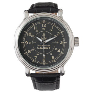 Retro U.S. NAVY Clock imitation Watch