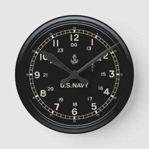 Rétro U.S. NAVY Horloge imitation