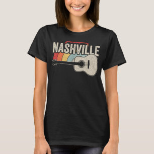 Retro Unique Country Music Nashville Musician Gui T-Shirt